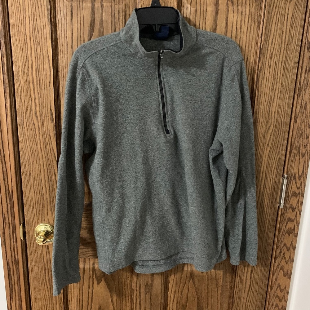 Lands' End Fleece Quarter Zip